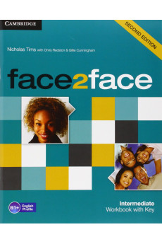 Face2Face 2nd Ed. Int. B1+ Workbook + Key