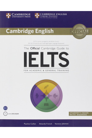 The Official Cambridge Guide to IELTS B1/C1 Book + Key & DVD-ROM - IELTS | Litterula