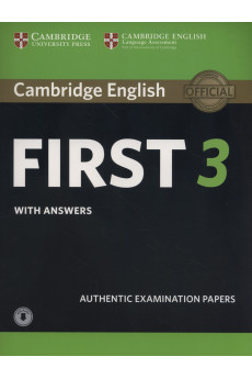 B2 First 3 Book + Key, Resource Bank & Audio Online*