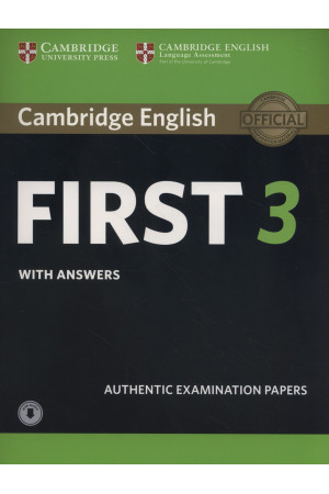 B2 First 3 Book + Key, Resource Bank & Audio Online* - FCE EXAM (B2) | Litterula