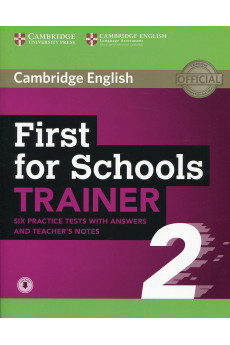 Trainer 2 First for Schools Tests + Key, TB Notes & CD*