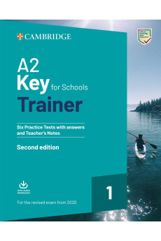 Trainer 1 Key for Schools A2 Tests + Key, TB Notes & Audio Online*