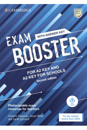 Exam Booster for A2 Key /for Schools/ 2nd Ed. Book + Key & Audio Online* - KET EXAM (A2) | Litterula