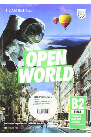 Open World B2 First Self-Study Pack (SB & WB + Key & Audio) - Open World | Litterula