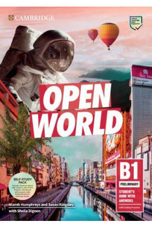 Open World B1 Preliminary Self-Study Pack (SB & WB + Key & Audio) - Open World | Litterula