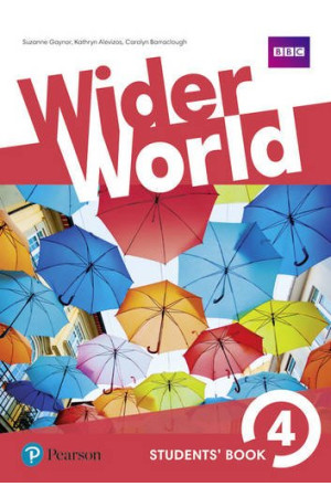 Wider World 4 SB (vadovėlis)* - Wider World | Litterula