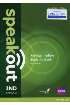 Speakout 2nd Ed. Pre-Int. A2/B1 Student's Book + DVD-ROM*