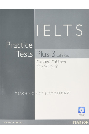 IELTS Practice Tests Plus 3 + Key & iTests CD-ROM/CDs - IELTS | Litterula
