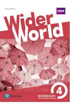 Wider World 4 Workbook & Extra Online Homework (pratybos)*