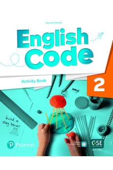 English Code 2 Activity Book + Audio QR Code (pratybos)