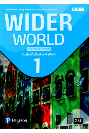 Wider World 2nd Ed. 1 SB + eBook (vadovėlis) - Wider World 2nd Ed. | Litterula