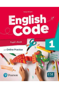 English Code 1 Pupil's Book + Online Practice (vadovėlis)