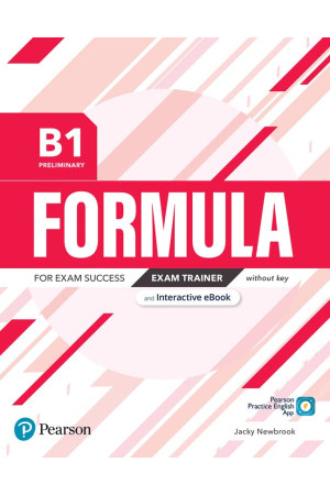 Formula B1 Preliminary Exam Trainer No Key + Digital Resources & eBook (pratybos) - Formula | Litterula
