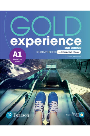 Gold Experience 2nd Ed. A1 SB + eBook (vadovėlis) - Gold Experience 2nd Ed. | Litterula