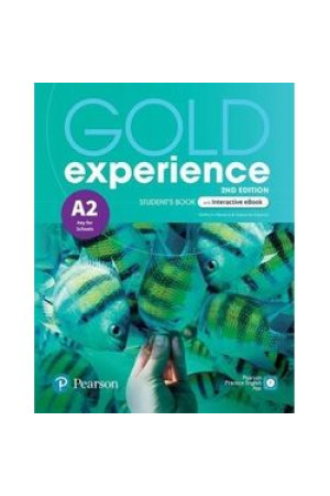 Gold Experience 2nd Ed. A2 SB + eBook (vadovėlis) - Gold Experience 2nd Ed. | Litterula