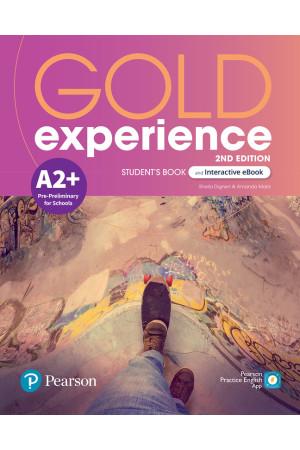 Gold Experience 2nd Ed. A2+ SB + eBook (vadovėlis) - Gold Experience 2nd Ed. | Litterula