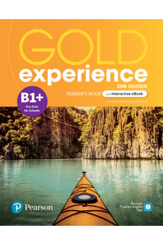 Gold Experience 2nd Ed. B1+ Student's Book + Interactive eBook (vadovėlis)