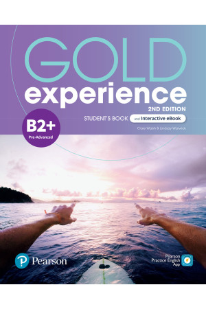 Gold Experience 2nd Ed. B2+ SB + eBook (vadovėlis) - Gold Experience 2nd Ed. | Litterula