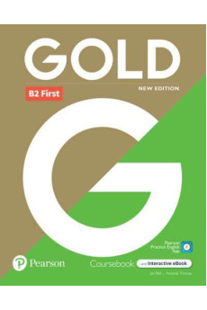 Gold 2018 Ed. B2 First Coursebook + eBook (vadovėlis)