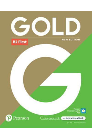 Gold 2018 Ed. B2 First SB + eBook (vadovėlis) - Gold 2018 Ed. | Litterula