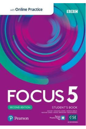 Focus 2nd Ed. 5 SB + Online Workbook Code - Focus 2nd Ed. | Litterula