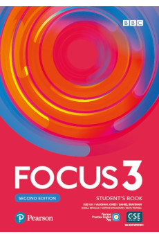 Focus 2nd Ed. 3 Student's Book + ActiveBook (vadovėlis)