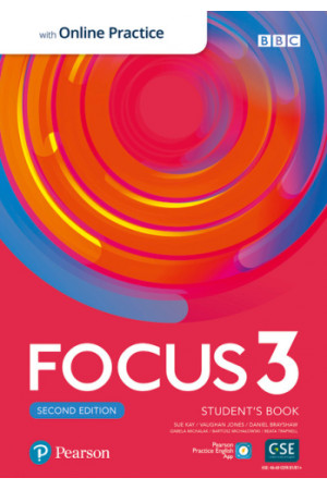 Focus 2nd Ed. 3 SB + Online Workbook Code - Focus 2nd Ed. | Litterula