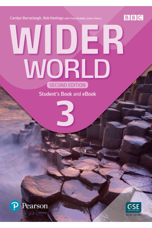 Wider World 2nd Ed. 3 SB + eBook (vadovėlis) - Wider World 2nd Ed. | Litterula