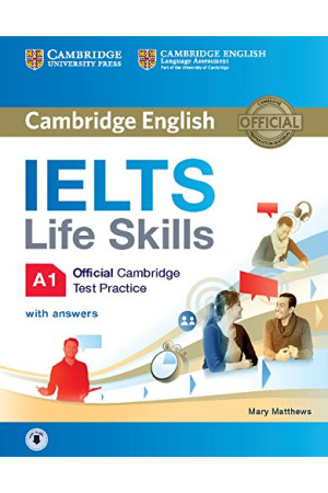 IELTS Life Skills Test Practice A1 Book + Key & Audio Online* - IELTS | Litterula