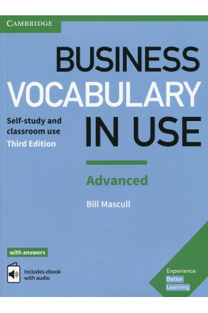 Business Vocab. in Use Int. 3rd Adv. Book + Key & eBook - Kitos mokymo priemonės | Litterula