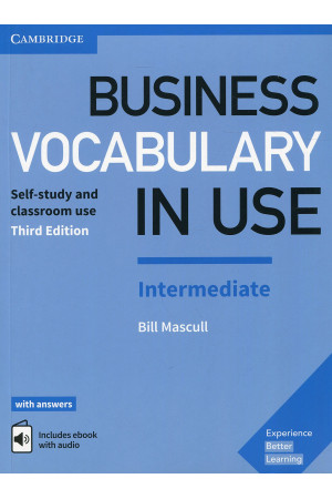 Business Vocab. in Use Int. 3rd Ed. Book + Key & eBook - Kitos mokymo priemonės | Litterula