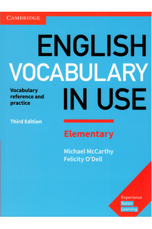 English Vocabulary in Use 3rd Ed. Elem. Book + Key* - Žodyno lavinimas | Litterula