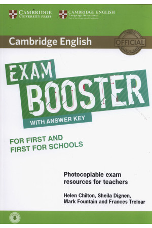 Exam Booster for First Book + Key & Audio Online* - FCE EXAM (B2) | Litterula