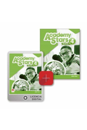 Academy Stars 4 Workbook + Digital WB Code Pack (pratybos) - Academy Stars | Litterula