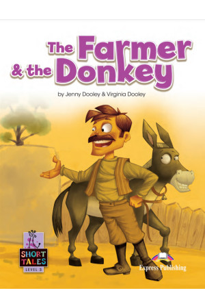 Short Tales 3: The Farmer & the Donkey. Book + DigiBooks App - Pradinis (1-4kl.) | Litterula