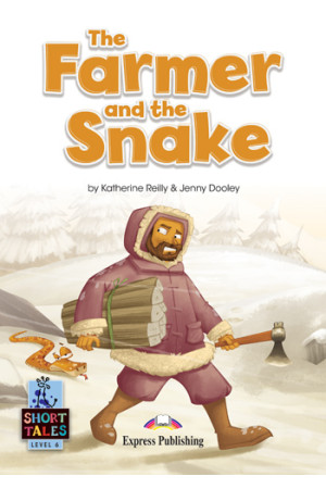 Short Tales 6: The Farmer and the Snake. Book + DigiBooks App - Pradinis (1-4kl.) | Litterula