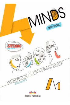 4Minds A1 Student's Workbook & Grammar + DigiBooks App (pratybos)
