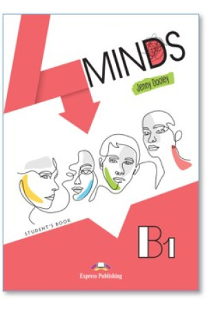 4Minds B1 Student s Book + DigiBooks App (vadovėlis) - 4Minds | Litterula