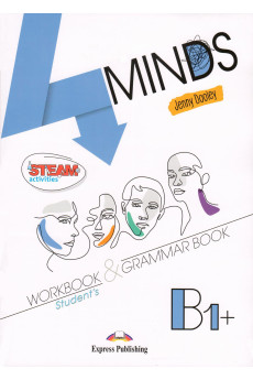 4Minds B1+ Student's Workbook & Grammar + DigiBooks App (pratybos)