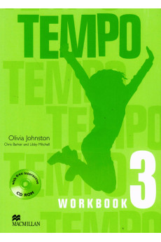 Tempo 3 Workbook + CD-ROM (pratybos)*