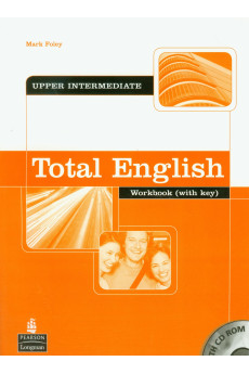 Total English Up-Int. B2 Workbook + Key & CD-ROM*