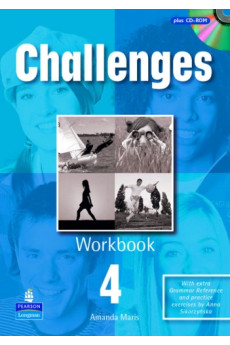 Challenges 4 Workbook + CD-ROM (pratybos)*