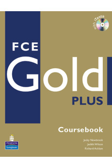 First Certificate Gold Plus B2 Coursebook + CD-ROM (vadovėlis)*