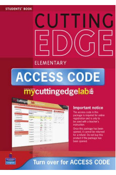 Cutting Edge 3rd Ed. Elem. A1/A2 Student's Book + DVD & MyEnglishLab