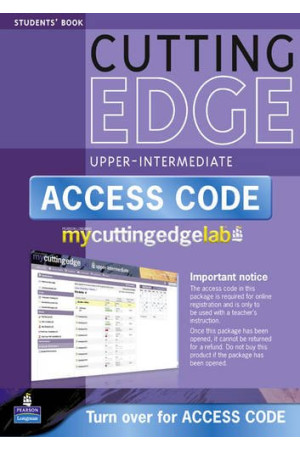 Cutting Edge 3rd Ed. Up-Int. B2 SB + DVD & MyLab - Cutting Edge 3rd Ed. | Litterula