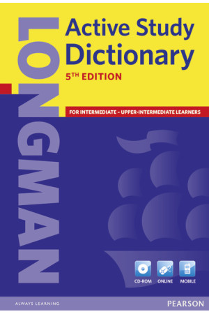Longman Active Study Dictionary 5th Ed. + CD-ROM & Online Access - Žodynai leisti užsienyje | Litterula