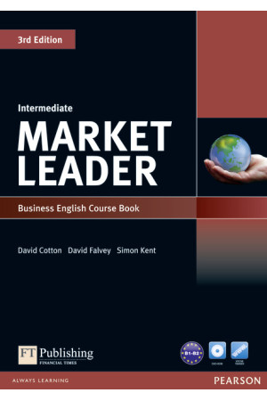 Market Leader 3rd Ed. Int. B1/B2 Course Book + DVD-ROM - Market Leader 3rd Ed. | Litterula