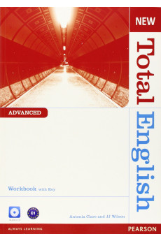 New Total English Adv. C1 Workbook + Key & Audio CD*