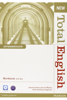 New Total English Int. B1/B1+ Workbook + Key & Audio CD*