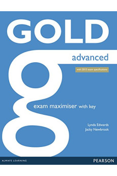 Gold Advanced C1 New Ed. Exam Maximiser + Key & Audio Online (pratybos)